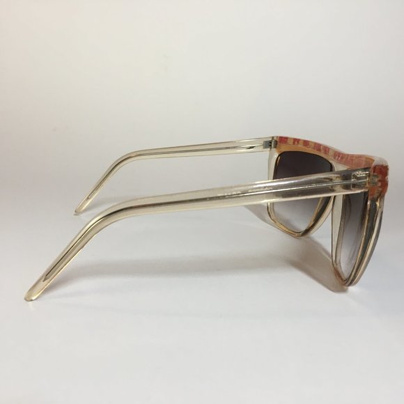 Foster Grant Pink Beige Women's Sunglasses USA Vintage 1980s Retro Over Size - Picture 11 of 14